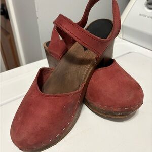 Red Women's Clogs